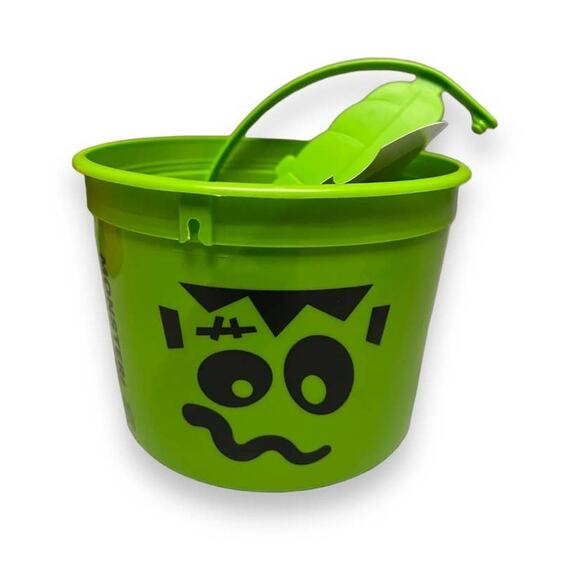 2023 McDonalds Boo Bucket Green Monster Retro Halloween - Picture 1 of 3